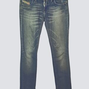 Diesel Women's Jeans with Distressed Vintage Look